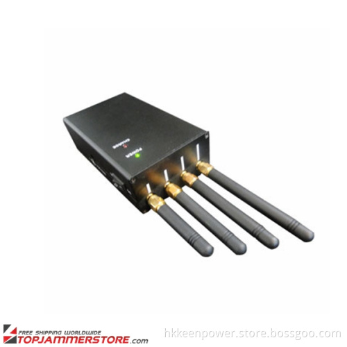 High Power Handheld Portable Cellphone WiFi Jammer for Worldwide All Networks